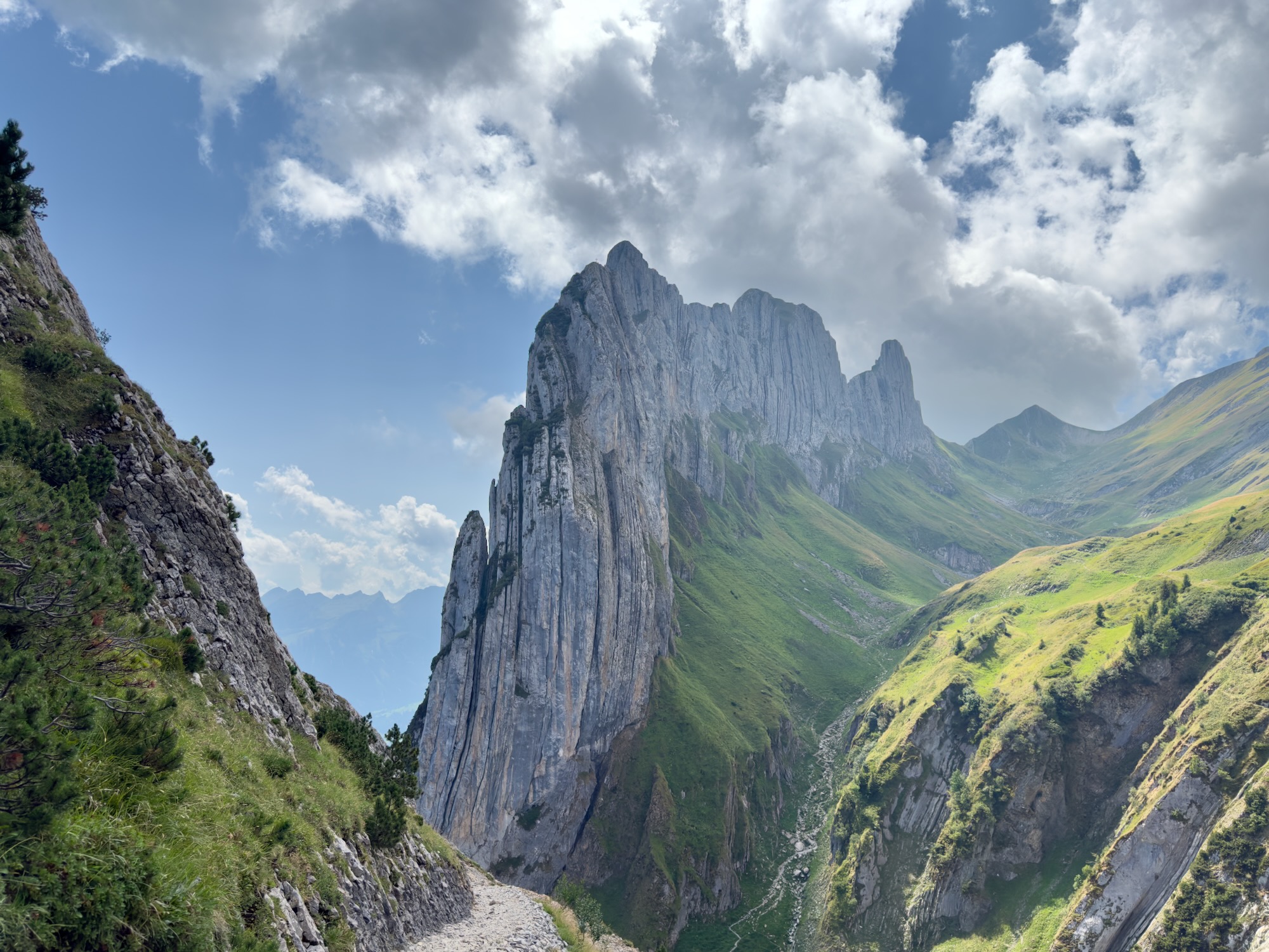 Hoher Kasten – Saxer Lücke – Brülisau: Wanderung durch den Alpstein